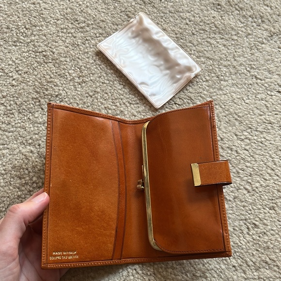 NWOT Vintage Genuine Calf Leather Wallet with Snap Closure and Change Purse - Picture 7 of 14